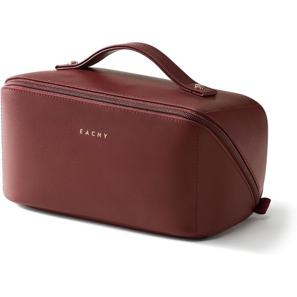 Women AK Red Large Capacity Cosmetic Travel Makeup Waterproof Portable Bag - Picture 1 of 5